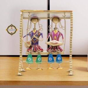Rajasthani Musician Doll Swing Table Decor